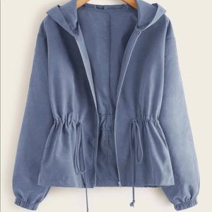 Waist Hooded Jacket